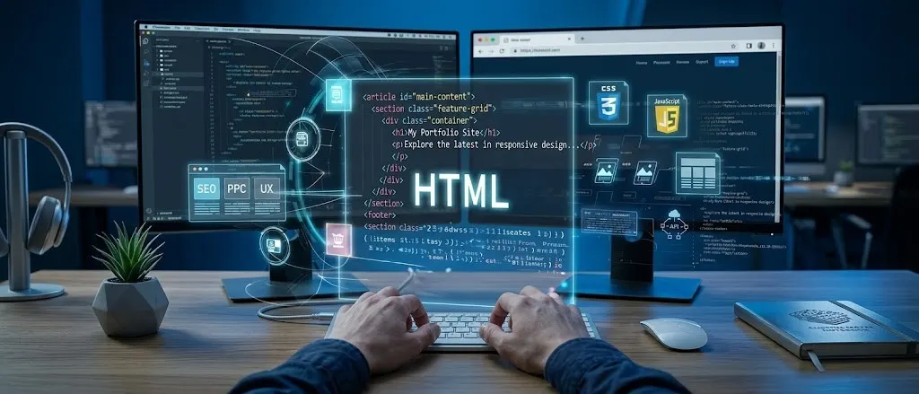 html website development